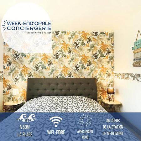 Appartement A Quelques Pas De La Plage Avec Jardin Merlimont Plage Exteriör bild